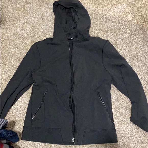 Men’s Large Lulu Lemon Gray Running Hoodie - Picture 1 of 2